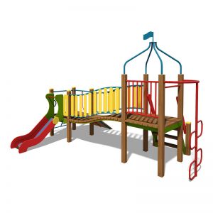 Игровой комплекс "Мостик" ТЕ811 Игровой комплекс "Мостик" ТЕ811
