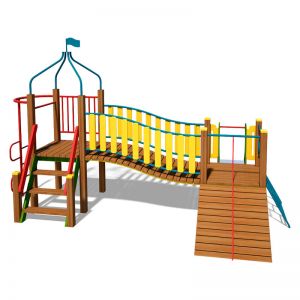Игровой комплекс "Мостик" ТЕ811 Игровой комплекс "Мостик" ТЕ811