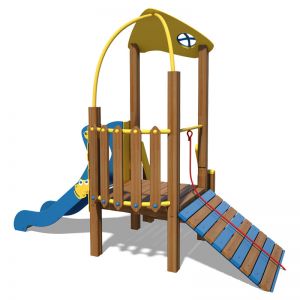 Игровой комплекс желто-голубой «Чемпион-NEW» T814 NEW Игровой комплекс желто-голубой «Чемпион-NEW» T814 NEW