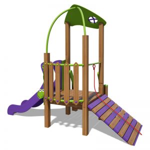 Игровой комплекс зелено-фиолетовый «Чемпион-NEW» T814 NEW Игровой комплекс зелено-фиолетовый «Чемпион-NEW» T814 NEW