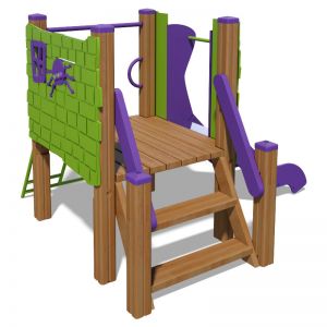 Игровой комплекс зелено-фиолетовый «Чемпион-1-NEW» T815 NEW Игровой комплекс зелено-фиолетовый «Чемпион-1-NEW» T815 NEW