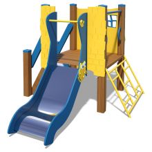 Игровой комплекс желто-голубой «Чемпион-1-NEW» T815 NEW