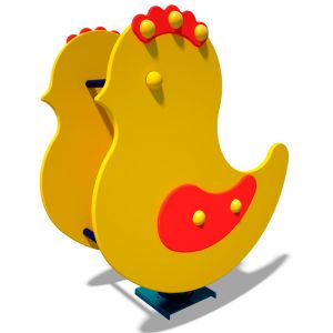 Качалка на пружине "Цыпленок" TE204 Качалка на пружине "Цыпленок" TE204